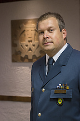 Florian Ewering, Ortsbeauftragter des THW Ortsverbandes Gronau